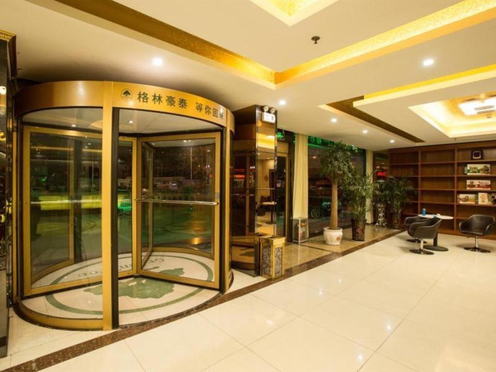 Greentree Inn Shandong Linxi Pingyi Mengyang Road Express Hotel Exteriör bild