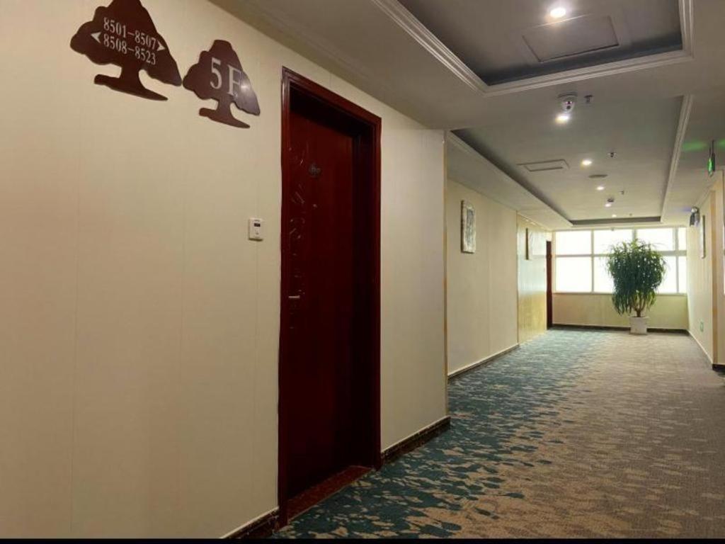 Greentree Inn Shandong Linxi Pingyi Mengyang Road Express Hotel Exteriör bild