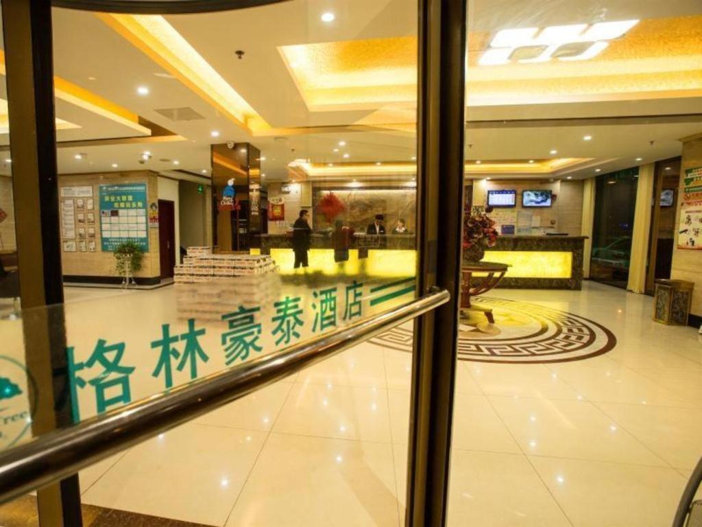 Greentree Inn Shandong Linxi Pingyi Mengyang Road Express Hotel Exteriör bild