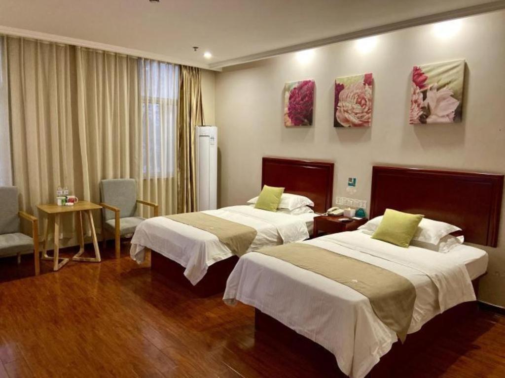 Greentree Inn Shandong Linxi Pingyi Mengyang Road Express Hotel Exteriör bild