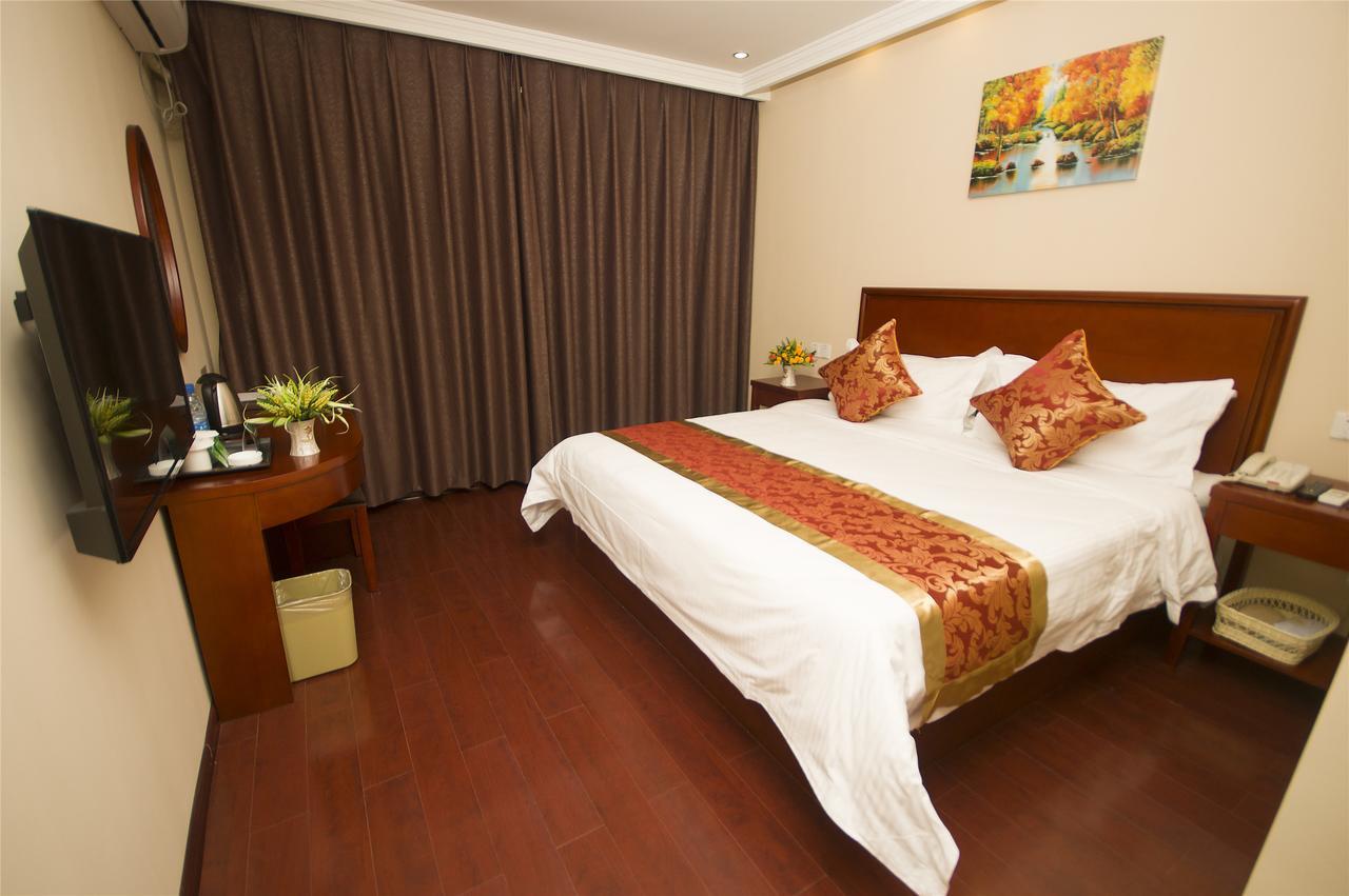 Greentree Inn Shandong Linxi Pingyi Mengyang Road Express Hotel Exteriör bild