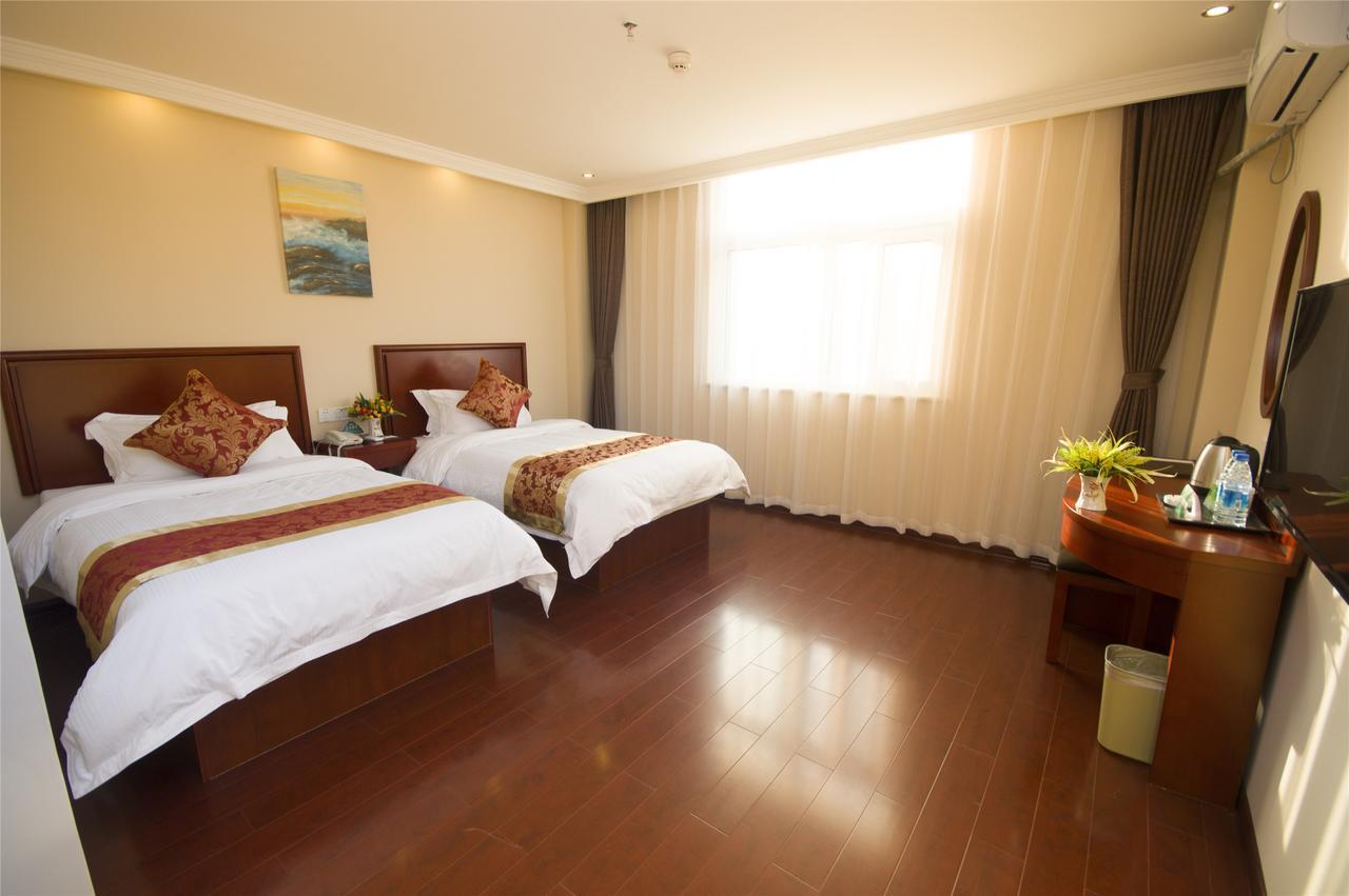 Greentree Inn Shandong Linxi Pingyi Mengyang Road Express Hotel Exteriör bild