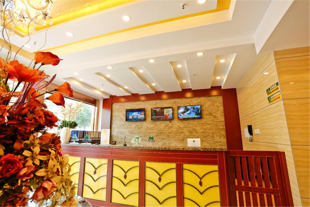 Greentree Inn Shandong Linxi Pingyi Mengyang Road Express Hotel Exteriör bild